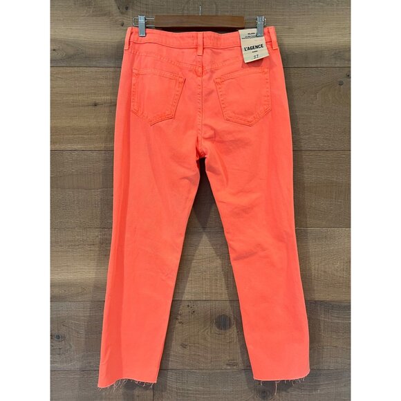 NEW L'AGENCE Milana Low-Rise Stovepipe Pants size 27 - Picture 5 of 9